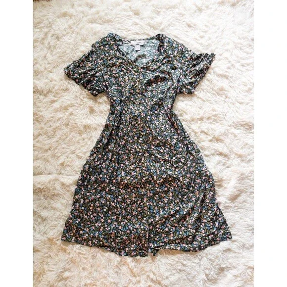 Vintage Forever Caroline by Jim Elliot Floral Mid Length Plus Size Dress size 22 - Picture 1 of 8
